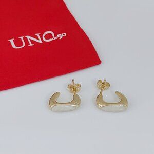 UNO de 50 Irregular Hoop Earring Semi-circular Earrings